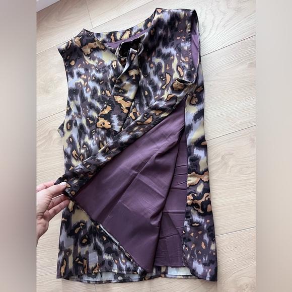 Santorelli animal print halter top - Picture 10 of 13